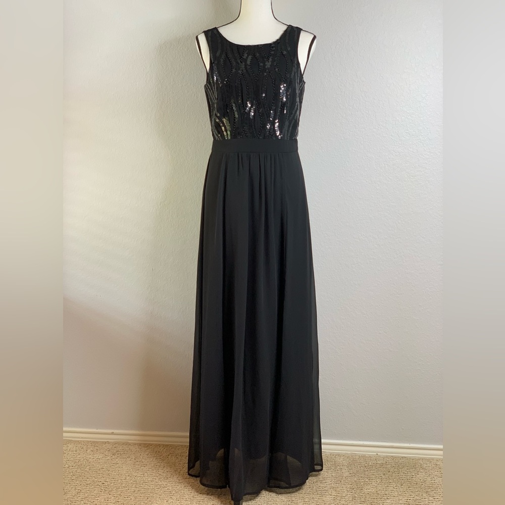 Woman double layer chiffon dress size US 10
